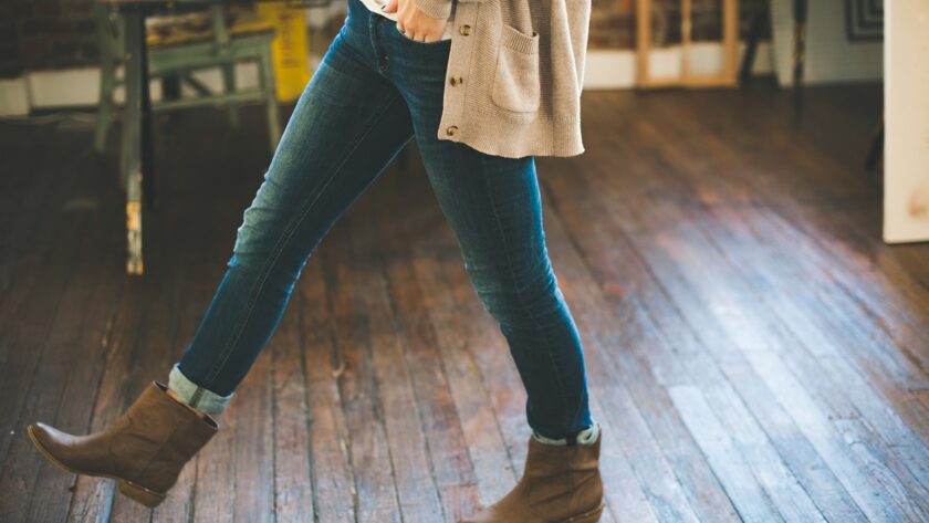 girl, jeans, denim